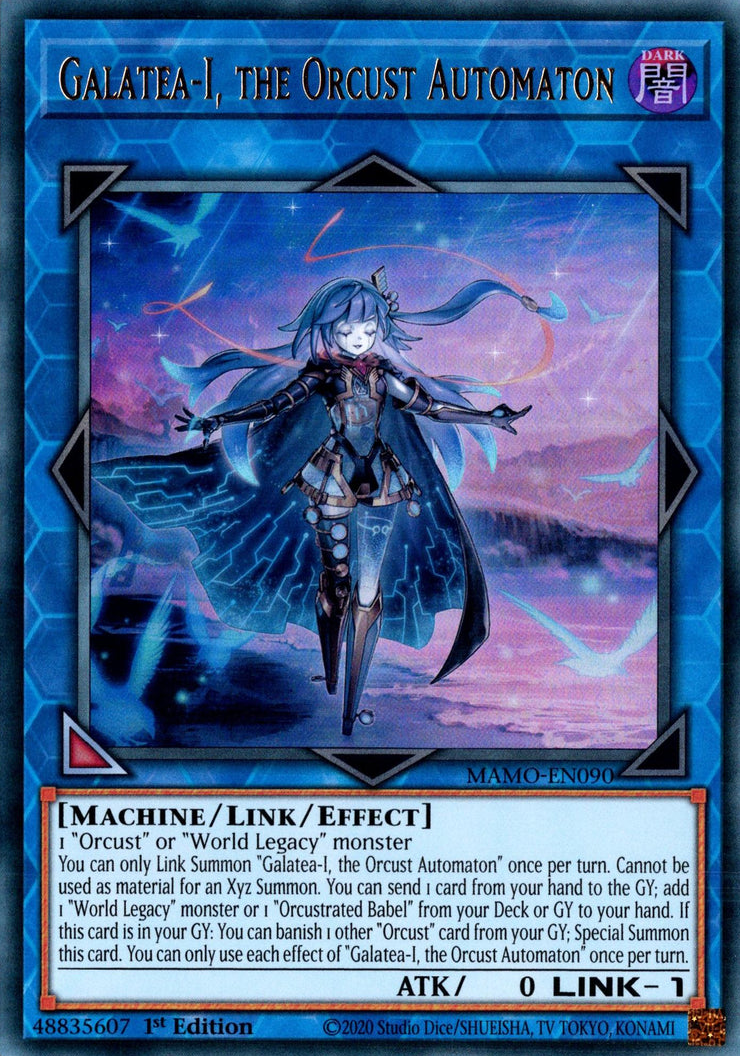 Galatea-I, the Orcust Automaton - MAMO-EN090 - Ultra Rare