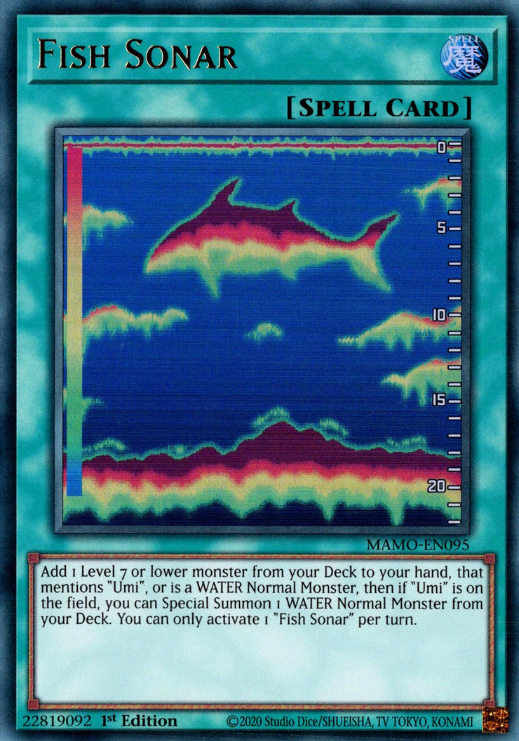 Fish Sonar - MAMO-EN095 - Ultra Rare
