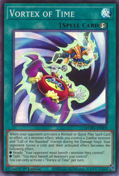 Vortex of Time - MZMU-EN009 - Super Rare