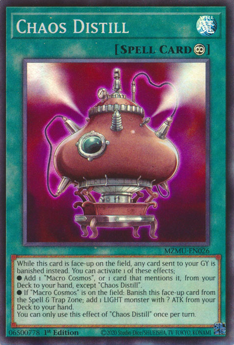 Chaos Distill - MZMU-EN026 - Super Rare