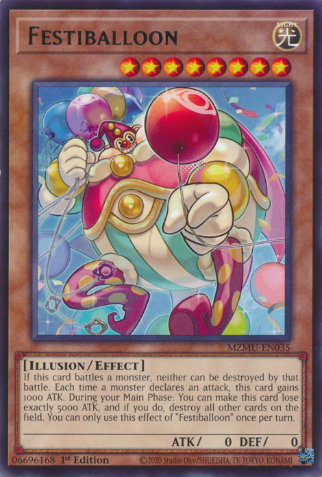 Festiballoon - MZMU-EN035 - Rare x3