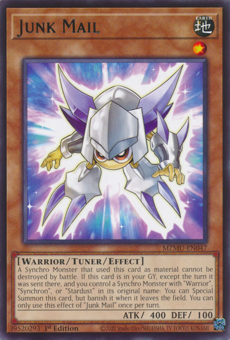 Junk Mail - MZMU-EN047 - Rare x3