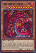 Uria, Lord of Searing Flames - MZMU-EN074 - Rare x3