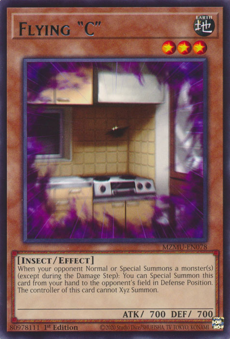 Flying "C" - MZMU-EN078 - Rare x3