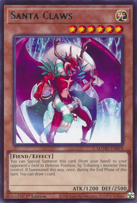 Santa Claws - MZMU-EN079 - Rare