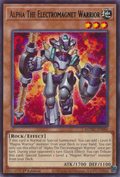 Alpha the Electromagnet Warrior - MZMU-EN080 - Rare x3