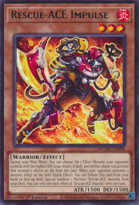 Rescue-ACE Impulse - MZMU-EN098 - Rare x3