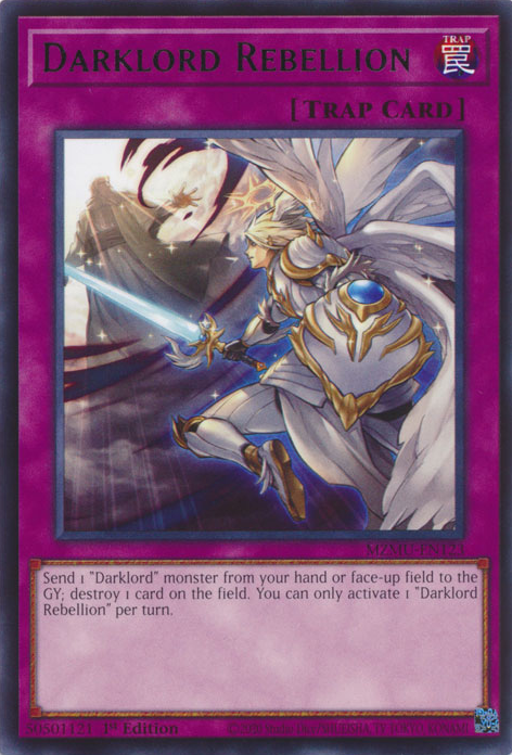 Darklord Rebellion - MZMU-EN123 - Rare x3