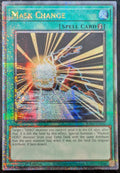 RA04-EN142 - Mask Change - Quarter Century Secret Rare - Quarter Century Stampede